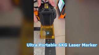 Penanda Laser Genggam 6KG Portabel | Untuk Pengukiran di Lokasi & Lokakarya